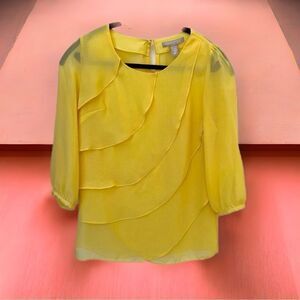 Banana Republic Blouse in Yellow!!!!